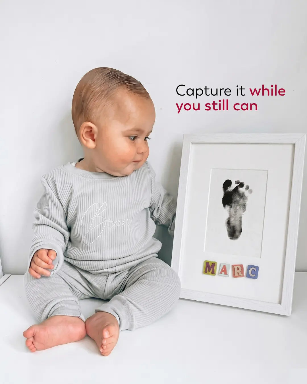 Baby Inkless Print Bundle (Pad, Frame & Letters)