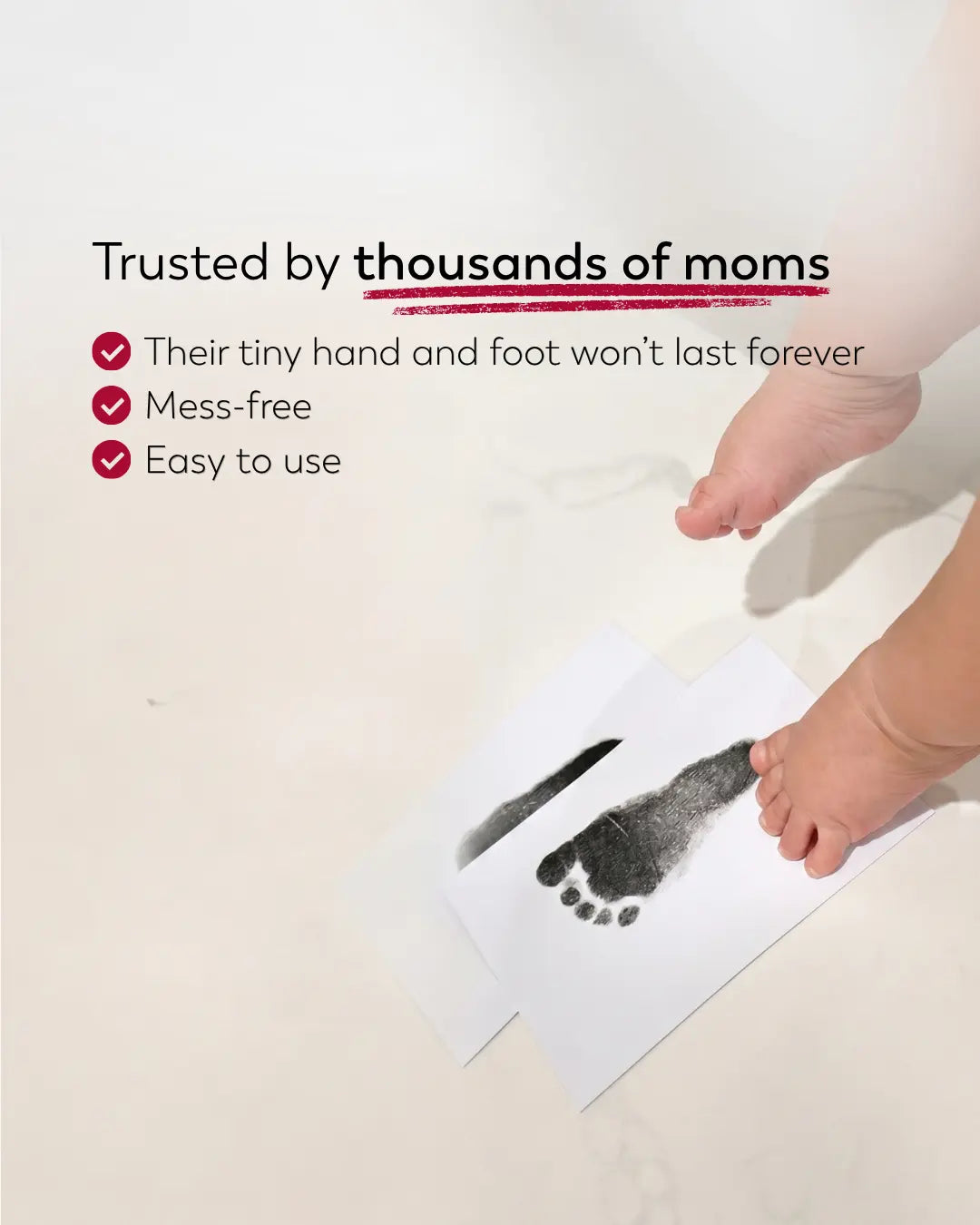 Baby Inkless Print Bundle (Pad, Frame & Letters)