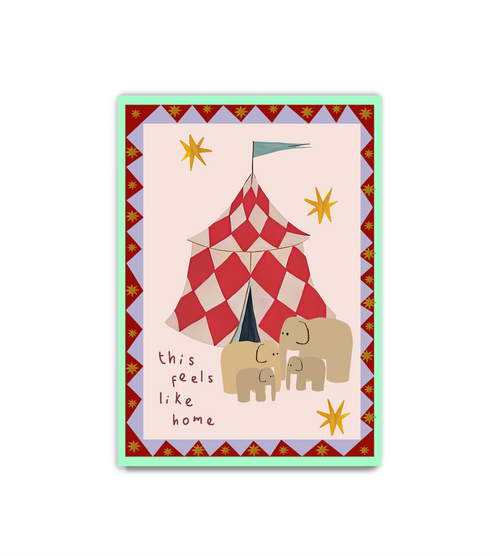 "This feels like home" Framed Print