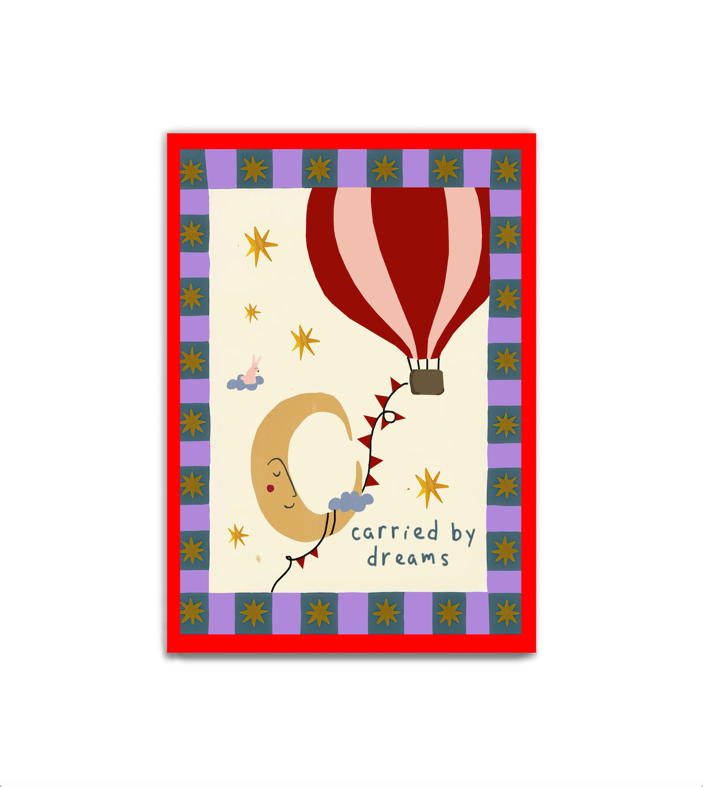 "Carried by dreams" Framed Print