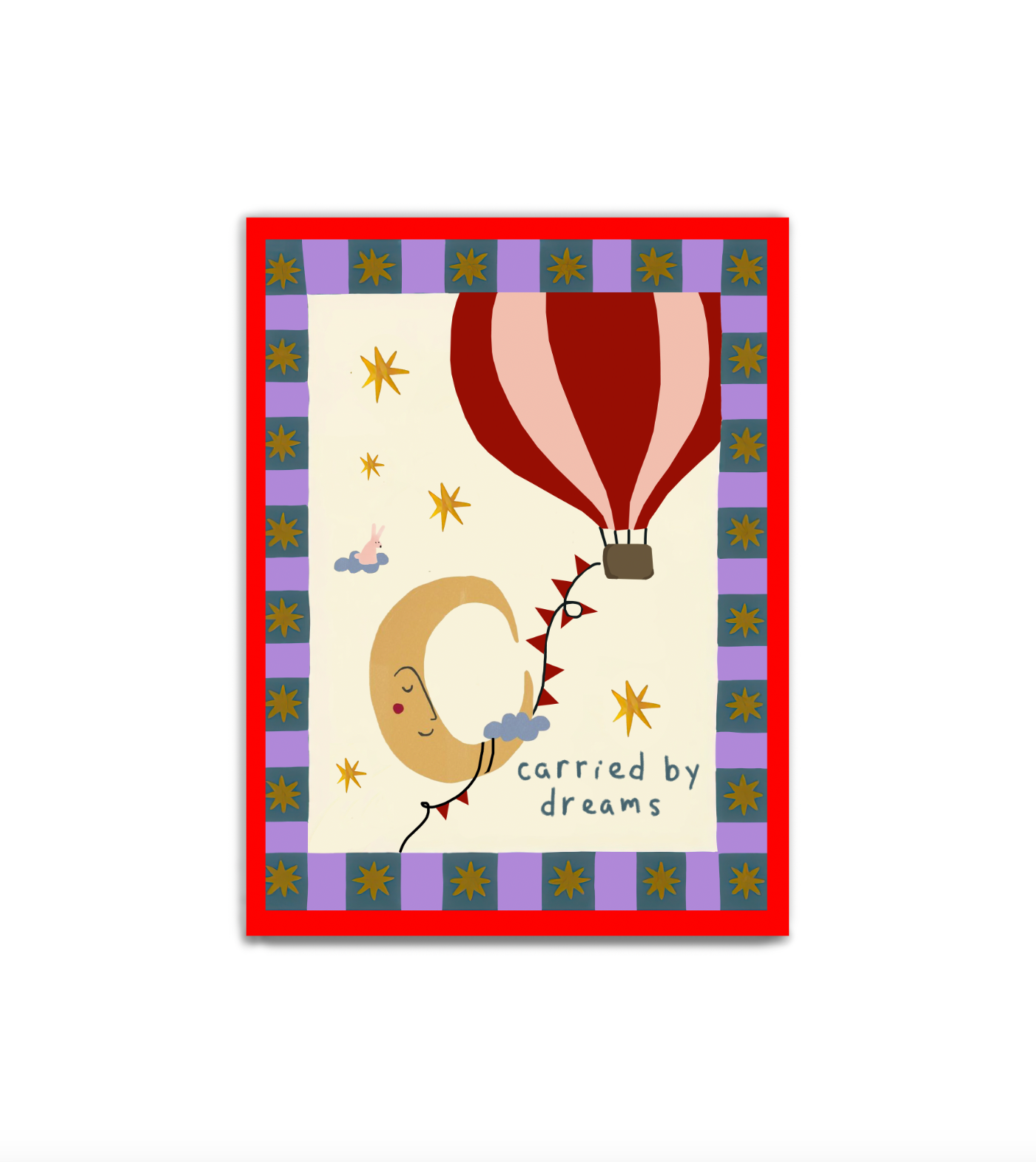 "Carried by dreams" Framed Print