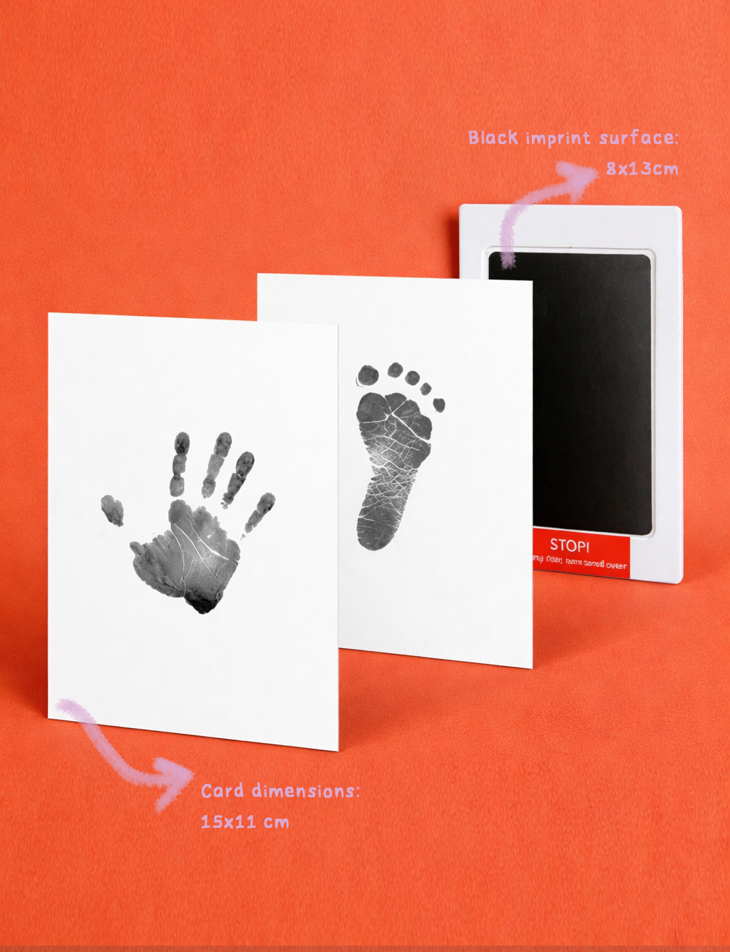 Inkless Print-Pad for baby's hand & foot