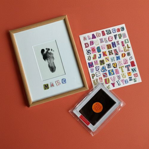 Inkless Print-Pad + Frame + Name letters (Full Set)